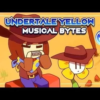 Undertale Yellow Musical Bytes  Enemy Retreating Lyrics  Man on the Internet